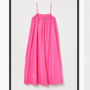 H&M Linen Blend MIDI Dress size L